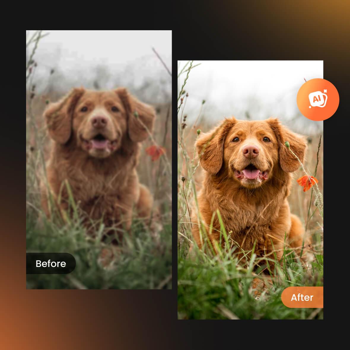 App para mejorar fotos de AirBrush