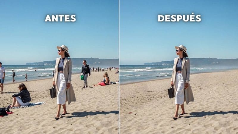 Cómo quitar personas de una foto fácilmente: Guía paso a paso