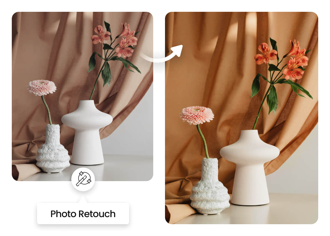 Добейтесь потрясающей коррекции цветов с ИИ