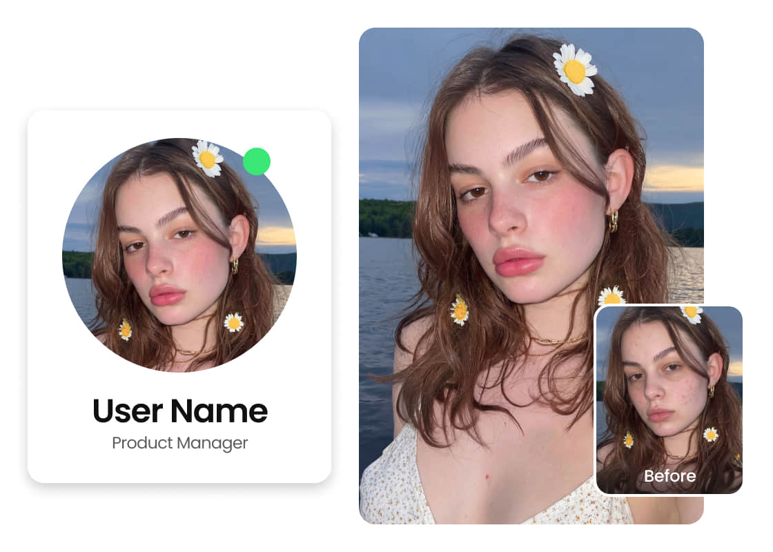 Разглаживание лица