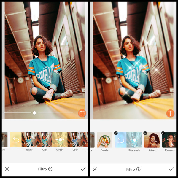 Tutorial de edição para deixar uma foto estilo Tumblr usando as ferramentas do Airbrush