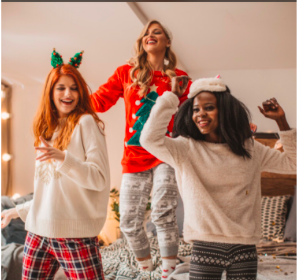 10 Ideas para fotos de Navidad con tu mejor amiga