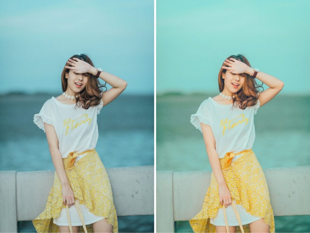 summer photo filters - juicy