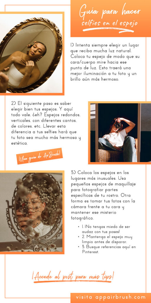 Guía completa para hacer selfies en el espejo&nbsp;