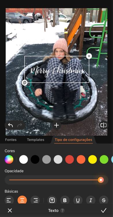 escrever em fotos-add text to photos-text color