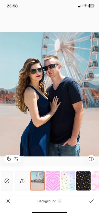 Airbrush Background App Screenshot EN - couple 6