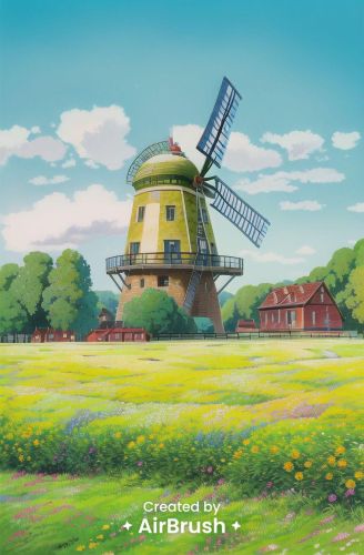 ghibli filter - mill after