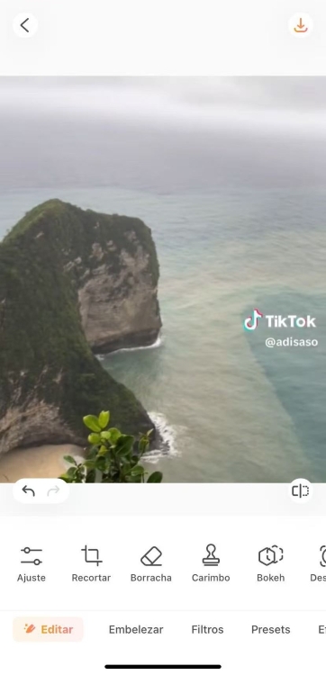 Airbrush Eraser App Screenshot PT - remove watermark upload picture
