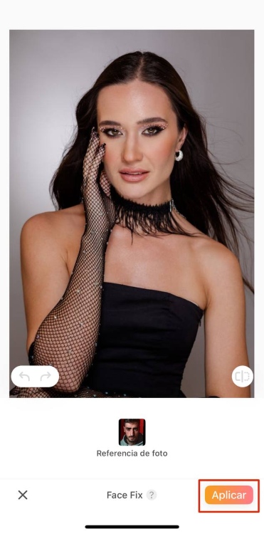 Airbrush Face Fix Screenshot ES - apply