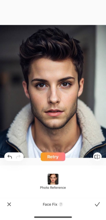 Airbrush App Screenshot EN - Celebrity Gender Swap after