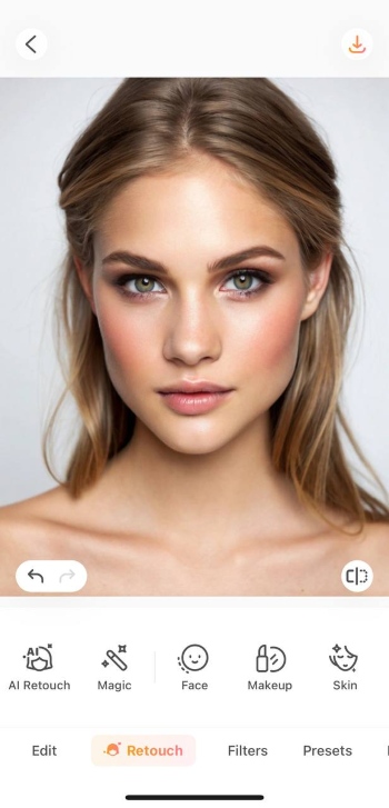 Airbrush App Screenshot EN - Nose Job Simulator before