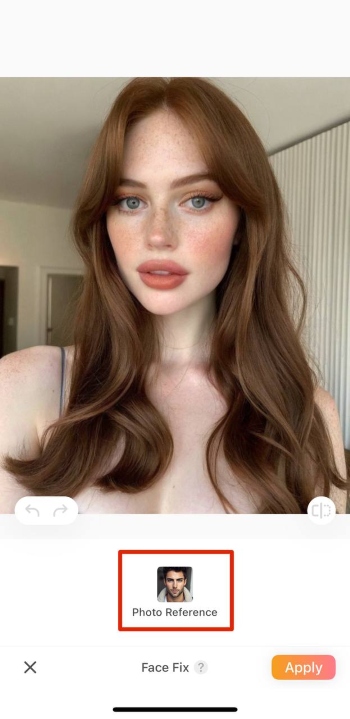 Airbrush App Screenshot EN - gender swap face fix photo reference