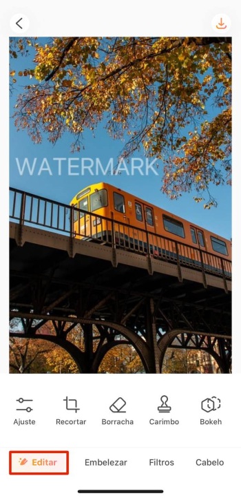 Airbrush App Screenshot PT - remove watermark edit
