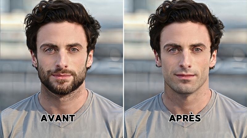 Top 5 des applications de filtre sans barbe et avec barbe en 2026