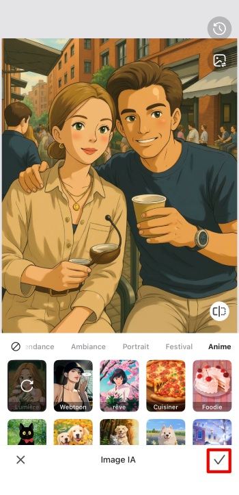 Airbrush App Screenshot FR - anime converter ai image result
