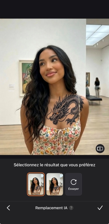 Airbrush App Screenshot FR - tattoo simulator ai replace result 2