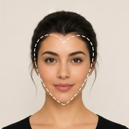 face shapes - heart
