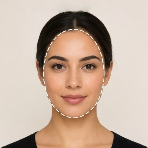 face shapes - oval