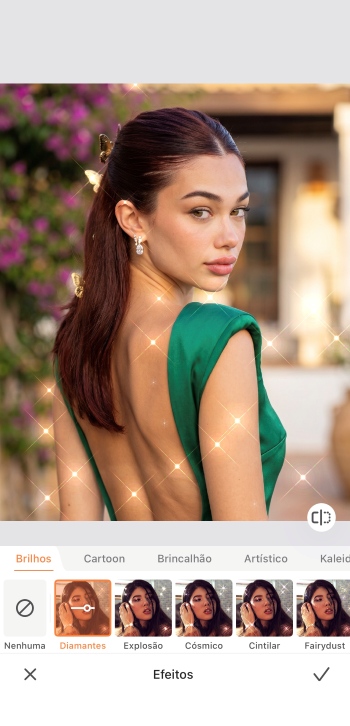 Airbrush App Screenshot PT - photo filter effects tool example