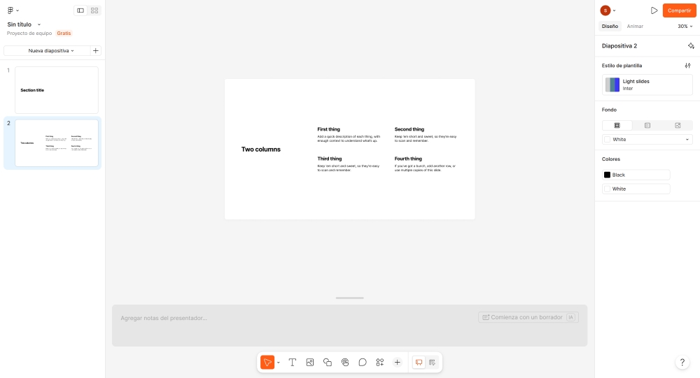 Figma Web Screenshot ES - presentation