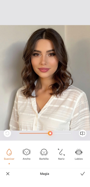 Airbrush App Screenshot ES - ai retouch magic result
