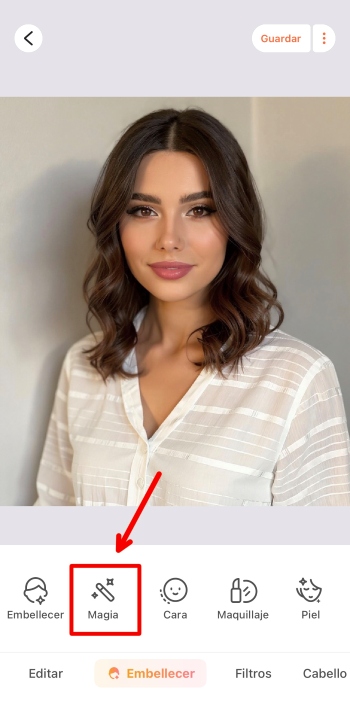 Airbrush App Screenshot ES - ai retouch magic tool