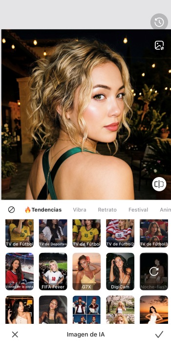 Airbrush App Screenshot ES - beauty filters ai image flash result