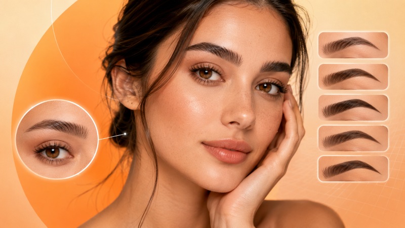 Filtre Sourcil : Trouvez Votre Forme de Sourcils Parfaite (Guide)