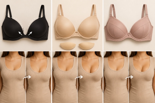 how to make your breasts bigger - different bras